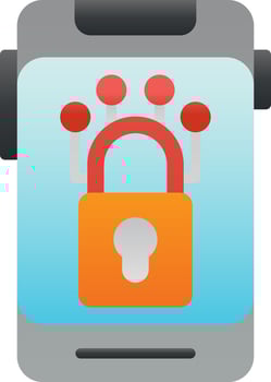 Cyber Security Vector Icon Design