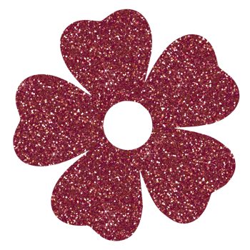 Dark red flower glitter on transparent background. Flower icon.Design for decorating,background, wallpaper, illustration png
