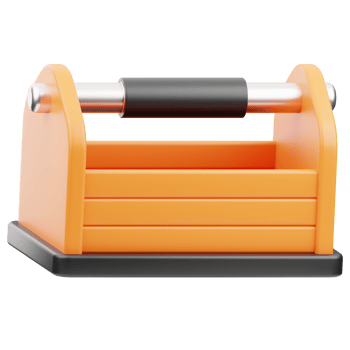 Toolbox 3D Illustration png