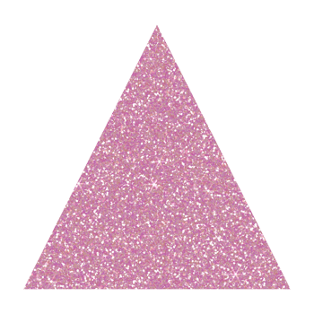 Pink triangle glitter on transparent background. Design for decorating,background, wallpaper, illustration png