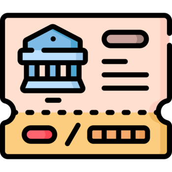 ticket illustration design png