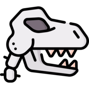 fossil illustration design png