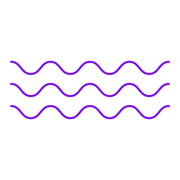 Wavy Line Geometric Brutalist Shape Set Outline Style png
