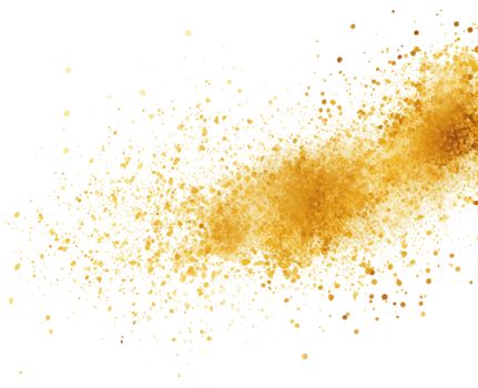 Gold glitter, confetti and powder. png