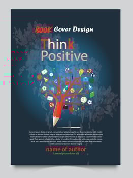 Corporate Book Cover Design Template in A4. Can be adapt to Brochure, Annual Report, Magazine,Poster, Business Presentation, Portfolio, Flyer, Banner, Website.   Annual report brochure flyer design vector