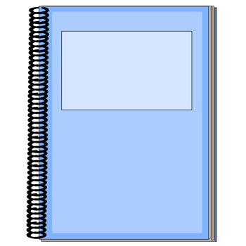 notebook school supplies png