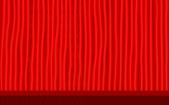 Closed Red Curtain Background vector