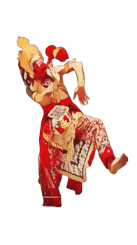 The performing art of Reog Ponorogo, is one of the surviving traditions of the Ponorogo people and aims to strengthen the relationship between the people of Ponorogo Indonesia, Generative AI png