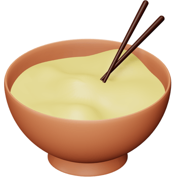 Bowl 3d rendering isometric icon. png