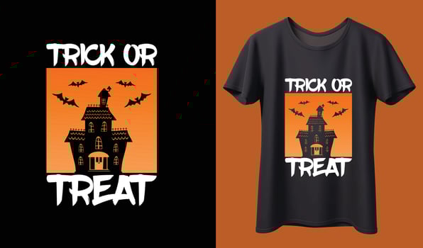 Happy Halloween. Halloween t-shirt design template. Happy Halloween t-shirt design template easy to print all-purpose for man, women, and children vector