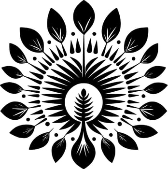 Boho, Minimalist and Simple Silhouette - Vector illustration