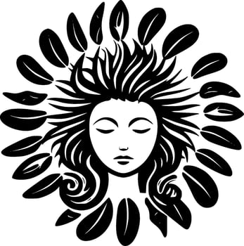 Boho - High Quality Vector Logo - Vector illustration ideal for T-shirt graphic