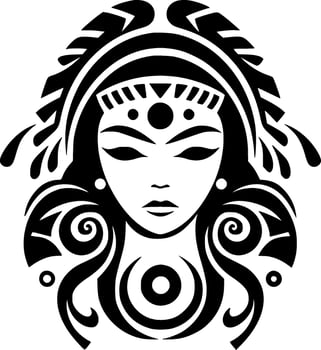 Boho - Minimalist and Flat Logo - Vector illustration