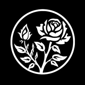 Flowers - Minimalist and Flat Logo - Vector illustration
