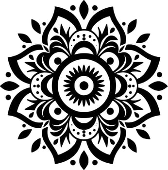 Mandala - High Quality Vector Logo - Vector illustration ideal for T-shirt graphic