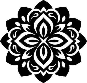 Mandala - High Quality Vector Logo - Vector illustration ideal for T-shirt graphic