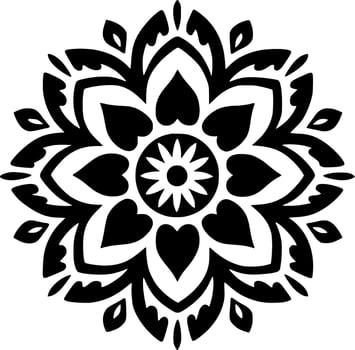 Mandala - High Quality Vector Logo - Vector illustration ideal for T-shirt graphic