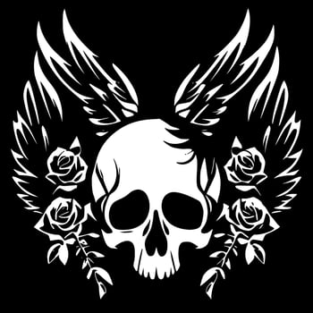 Skull - High Quality Vector Logo - Vector illustration ideal for T-shirt graphic