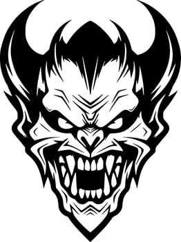 Skull - High Quality Vector Logo - Vector illustration ideal for T-shirt graphic