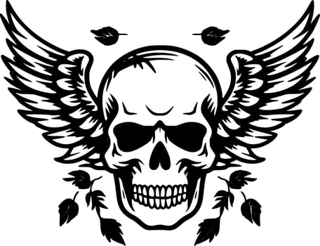 Skull - High Quality Vector Logo - Vector illustration ideal for T-shirt graphic