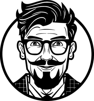 Teacher - High Quality Vector Logo - Vector illustration ideal for T-shirt graphic