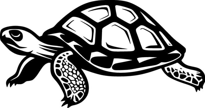 Turtle - High Quality Vector Logo - Vector illustration ideal for T-shirt graphic