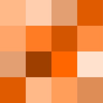 Abstract orange color pattern background with squares. Halloween, fall, harvest, pumpkin, thanksgiving concepts. vector