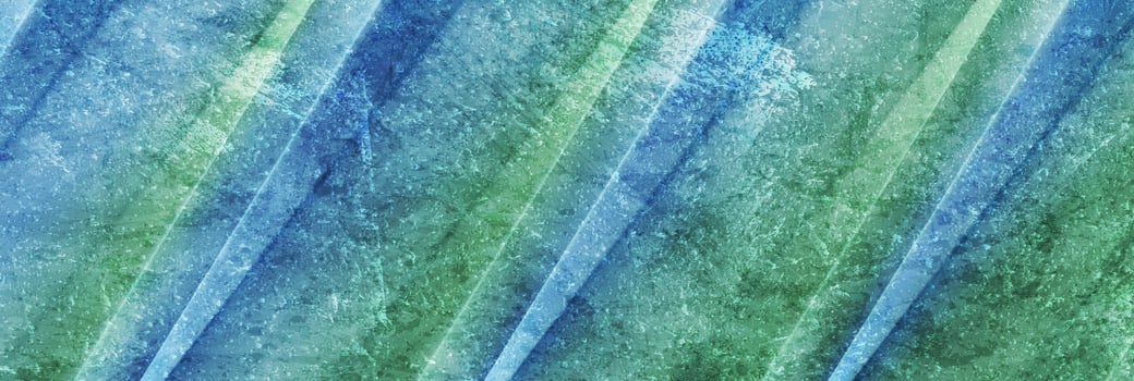 Contrast green blue smooth grunge stripes abstract banner vector
