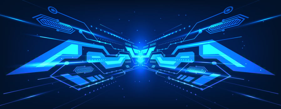 Abstract technology background It is a vector illustration that uses technology elements to make it look more fascinating and suitable for work related to technology