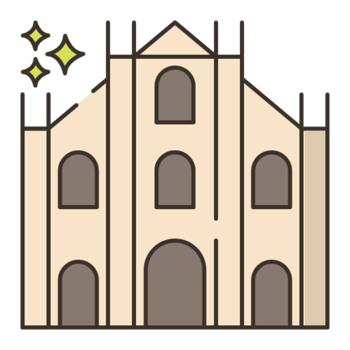 milan icon design png
