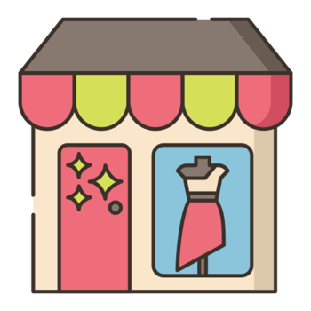 retail store icon design png
