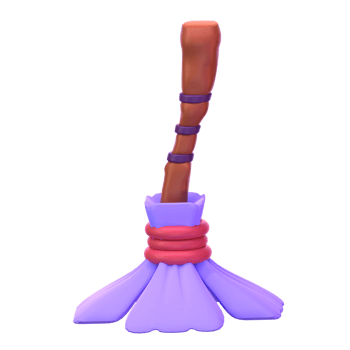 3D Isolated Cute Halloween Illustration png