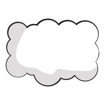 vector speech bubble vector in halftone style