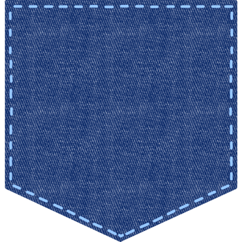 Blue Jeans denim fabric material cotton texture pocket fashion y2k vintage old school cool kids png