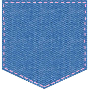Blue Jeans denim fabric material cotton texture pocket fashion y2k vintage old school cool kids png