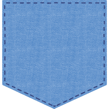 Blue Jeans denim fabric material cotton texture pocket fashion y2k vintage old school cool kids png