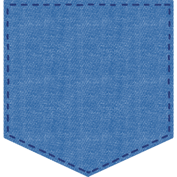 Blue Jeans denim fabric material cotton texture pocket fashion y2k vintage old school cool kids png