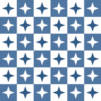 Navy blue 4 point star. 4 point star pattern. 4 point star pattern background. 4 point star background. Seamless pattern. for backdrop, decoration, Gift wrapping vector