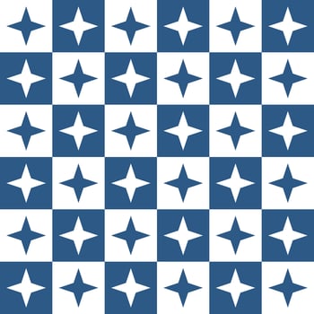 Navy blue 4 point star. 4 point star pattern. 4 point star pattern background. 4 point star background. Seamless pattern. for backdrop, decoration, Gift wrapping vector