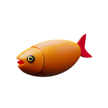 sashimi fish icon on transparent background png