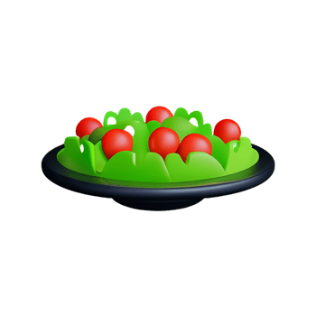 salad 3d icon png