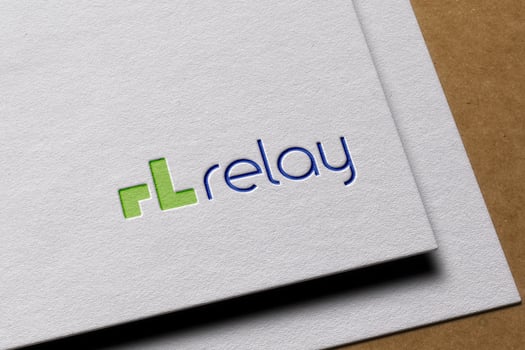 Punched Paper Logo Mockup psd