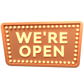 3d signboard for online shopping png