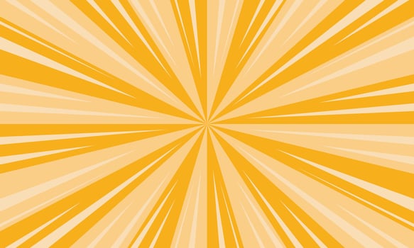 Vector abstract yellow comic background