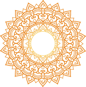 mandala ornament design in vector