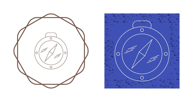 Compass Vector Icon