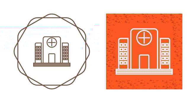 Hospital Vector Icon