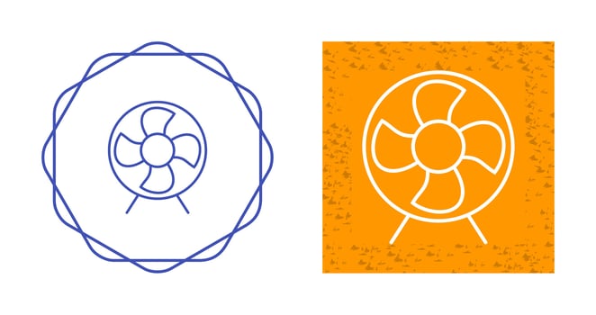Electric Fan Vector Icon