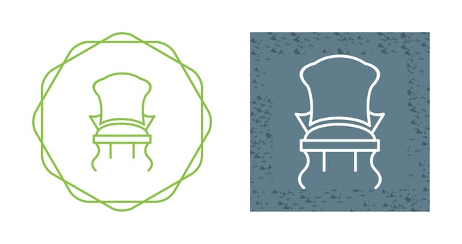 Comfortable Chair Vector Icon