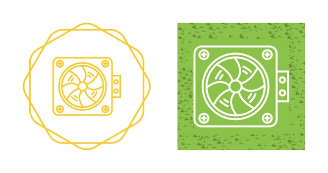 Ventilation Vector Icon